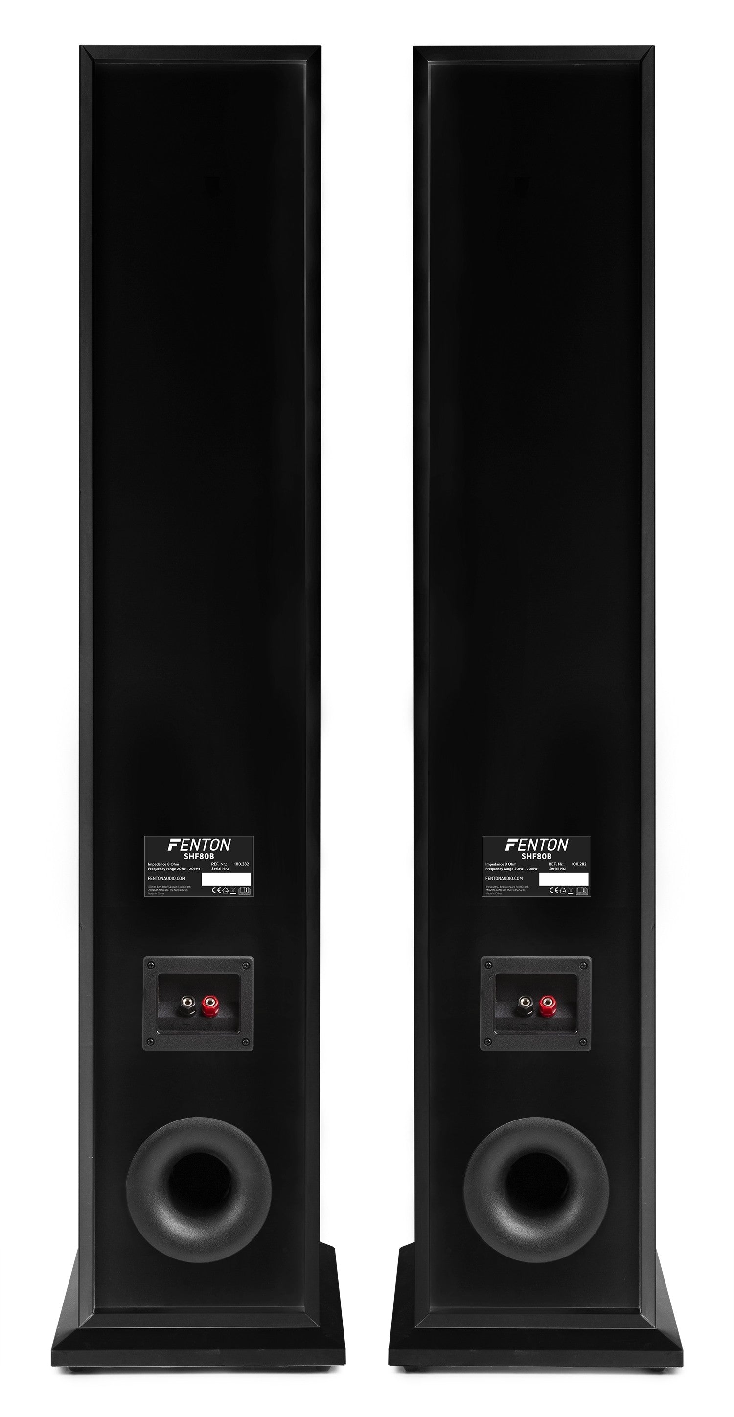 Your@udio | SHF80B TOWER SPEAKER SET 3X 6.5 ”ZWART | 500 Watt