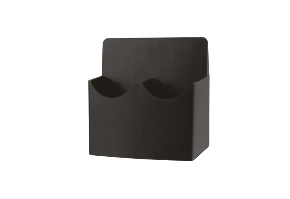 Remote Control Holder - Black - 156 x 80 x 147mm | 2 Piece