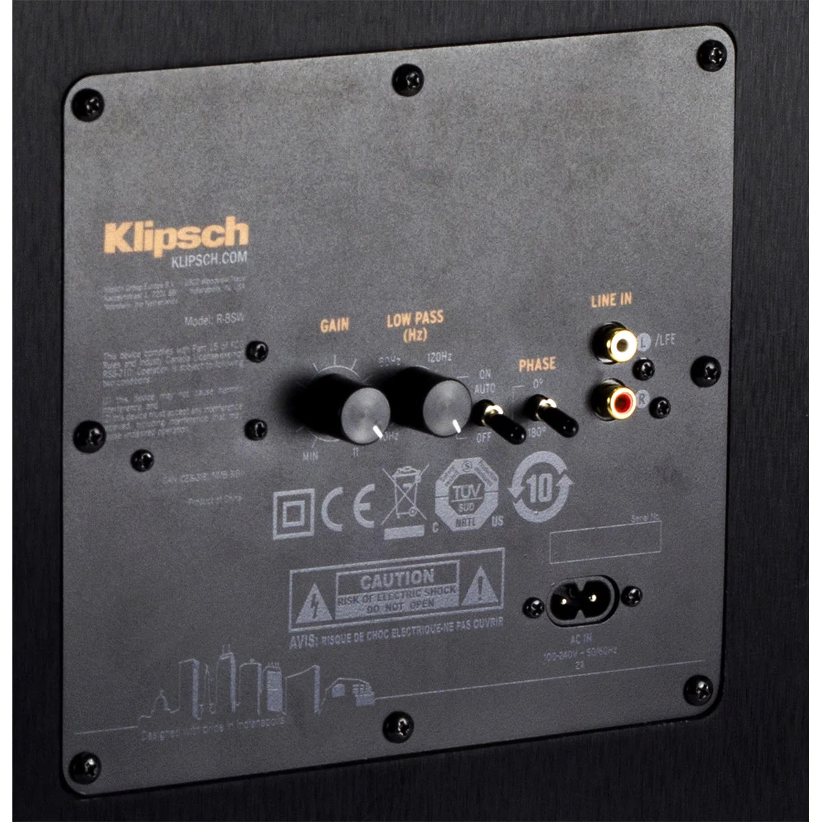 Klipsch | Reference R-8SW | 50 Watt | Subwoofer – YourAudio