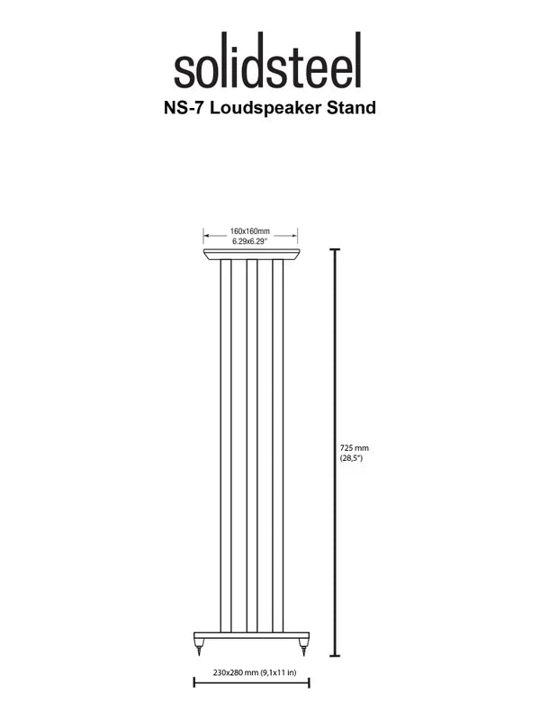 Solidsteel NS-7 – De essentie van stabiliteit en stijl