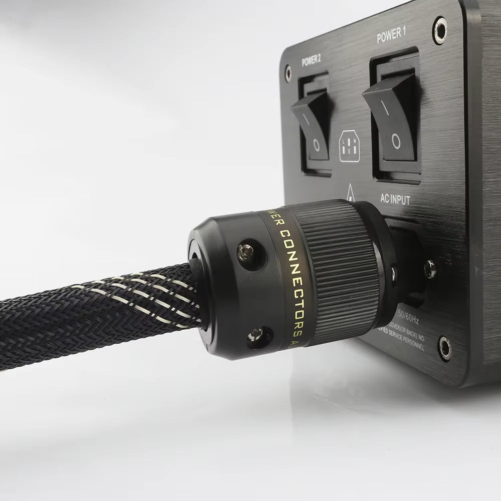 HiFi-FUSION 220V  | High-End OFC Audio Grade Schuko Power Cable | EU Standard