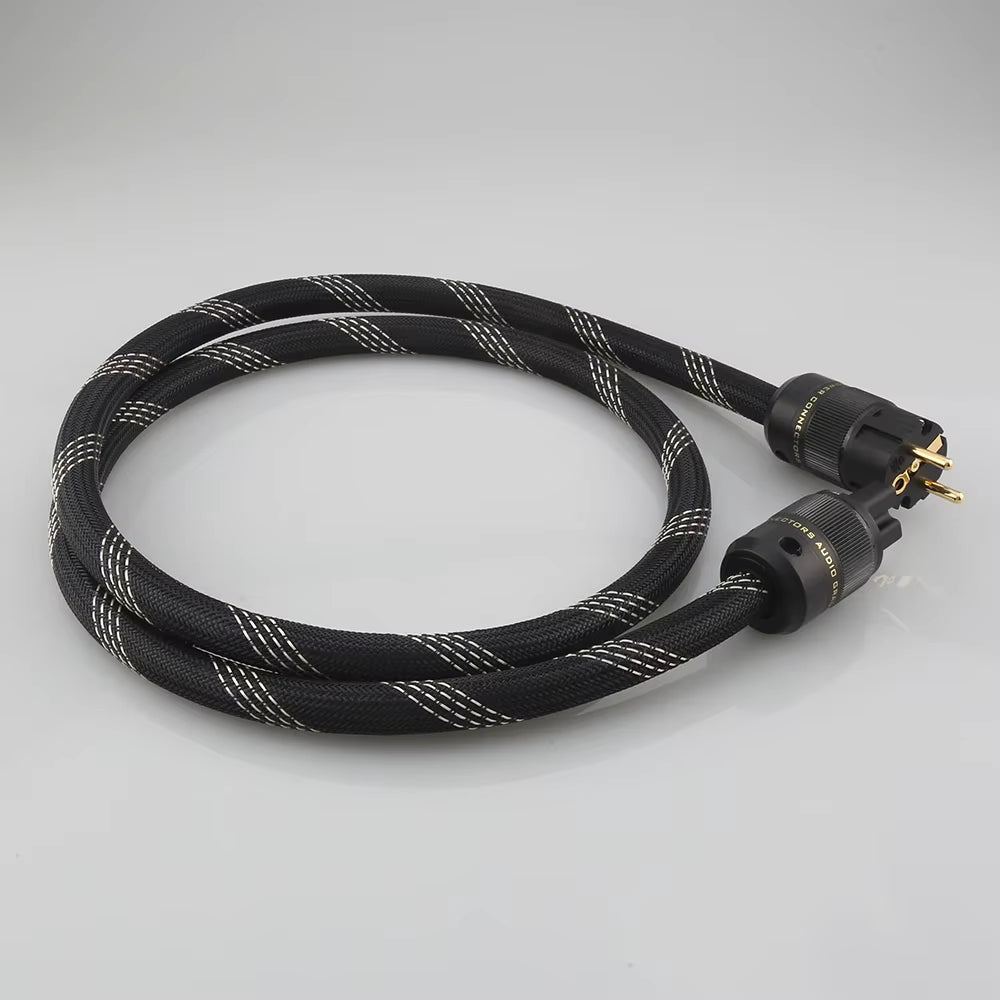 HiFi-FUSION 220V  | High-End OFC Audio Grade Schuko Power Cable | EU Standard