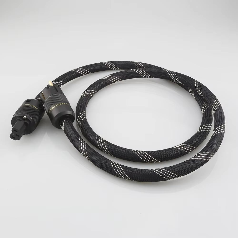 HiFi-FUSION 220V  | High-End OFC Audio Grade Schuko Power Cable | EU Standard