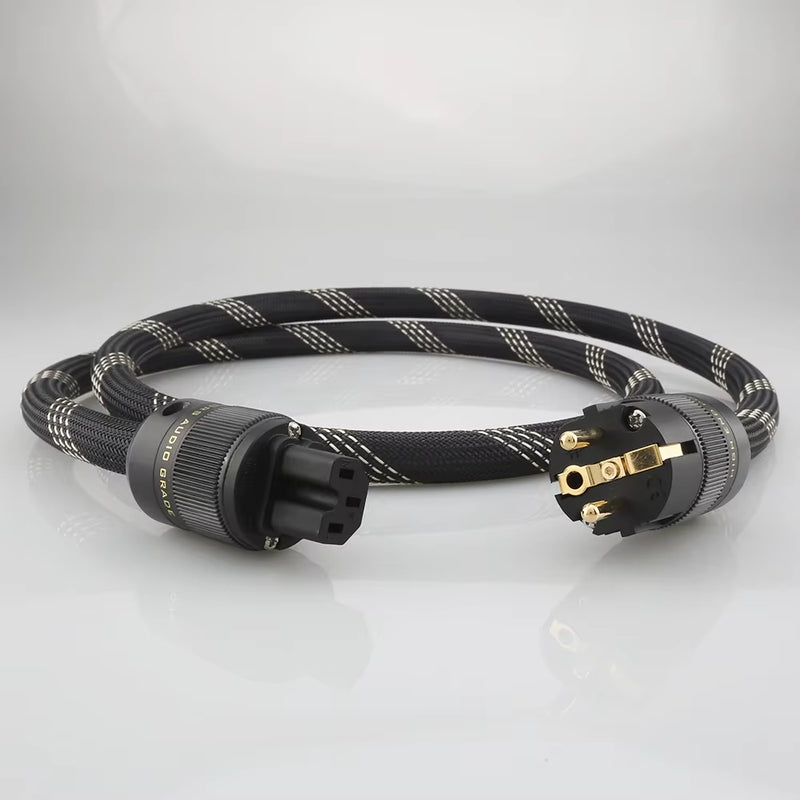 HiFi-FUSION 220V  | High-End OFC Audio Grade Schuko Power Cable | EU Standard