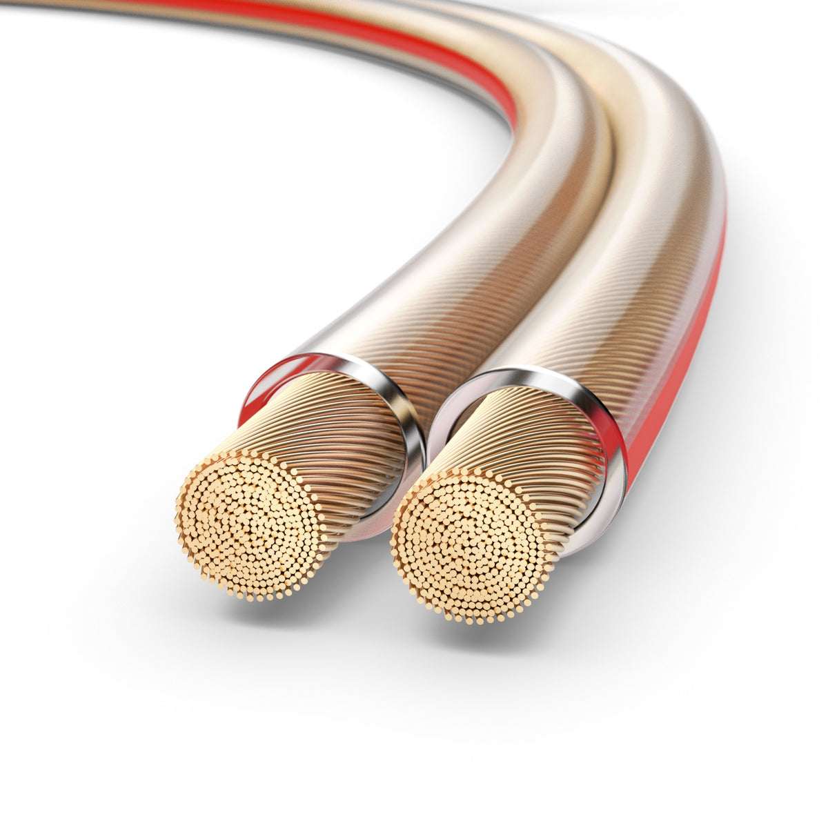 HiFi-FUSION - Transparant - Classic Speaker Cable 2,5mm2