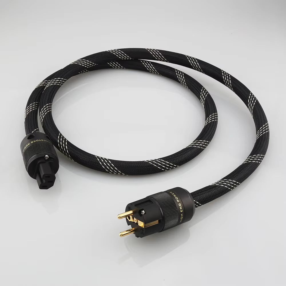 HiFi-FUSION 220V  | High-End OFC Audio Grade Schuko Power Cable | EU Standard