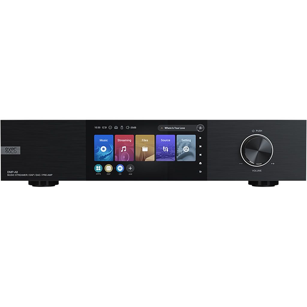 Eversolo | DMP-A8 | Streamer DAC | Zwart