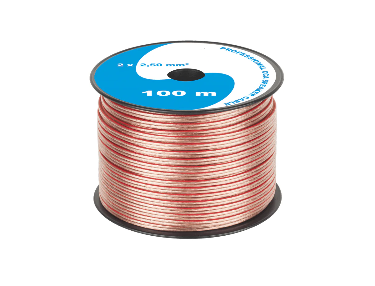 HiFi-FUSION - Transparant - Classic Speaker Cable 2,5mm2