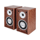 Auna | Line-300-SF-WN Bookshelf Speaker 70W RMS Passive Pair Walnut