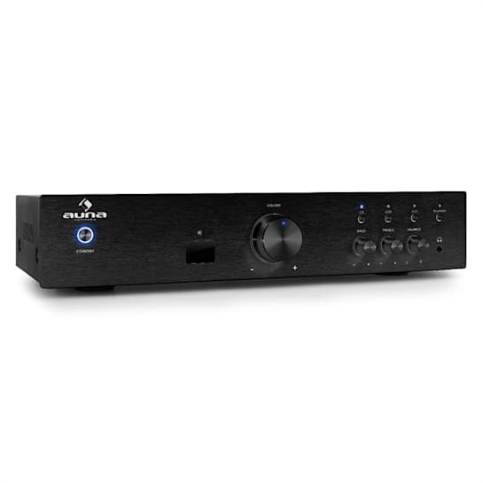 Auna | AV2-CD508BT | Hifi amplifier | Bluetooth | Black |  | 600 Watt