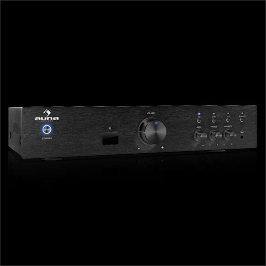 Auna | AV2-CD508BT | Hifi-versterker | Bluetooth | Zwart | | 600 Watt