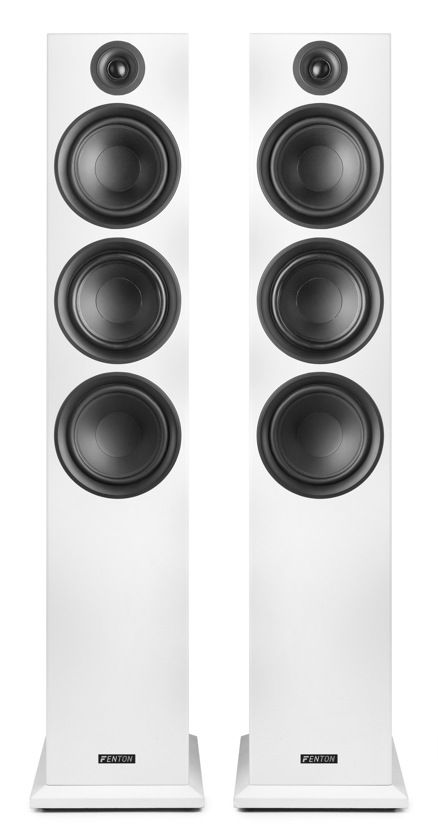 Your@udio | SHF80B TOWER SPEAKER SET 3X 6.5 ” WHITE| 500 Watt