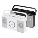 Auna | USB CD player FM radio MP3 portable radio nostalgia »Boomtown Boombox«