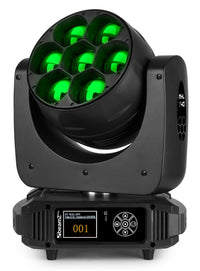 Beamz PRO | MHL740 LED MOVING HEAD ZOOM 7X40W 2 PIECES IN FLIGHTCASE