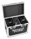 Beamz | FUZE75B BEAM 75W LED MOVING HEAD SET 2 STÜCK IM CASE 