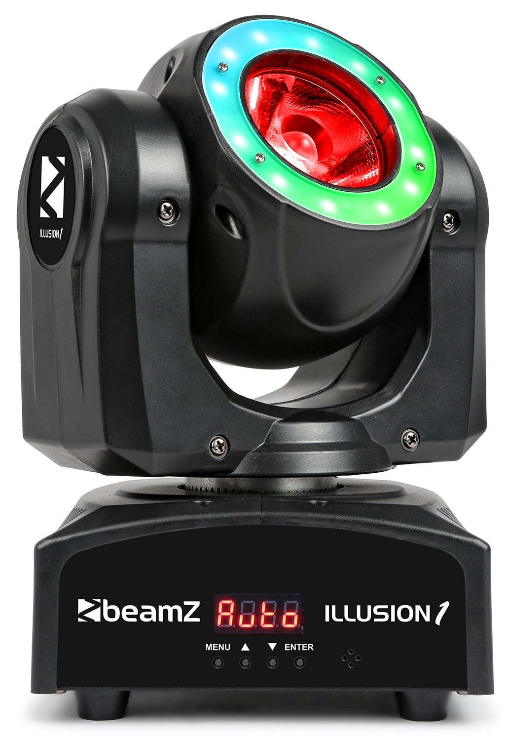 Beamz | ILLUSION 1 MOVING HEAD LED BEAM WITH LED RING