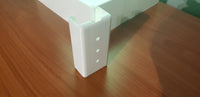 Remote Control Holder - White - 28 x 45 x 87mm | 1 Piece | Klik aan Klik uit