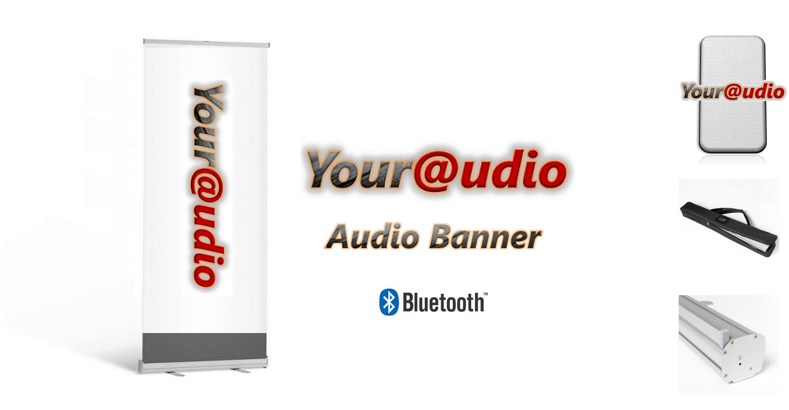 HiFi-FUSION | 120 x 60 Geluidspaneel | BANNER | Bluetooth