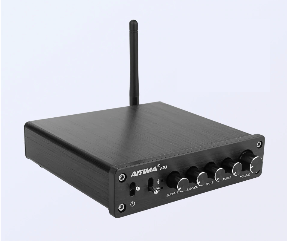 Mini TPA3116-SUB | Bluetooth 5.0 | Hi-Fi Stereo Amplifier with Treble and Bass + Subwoofer
