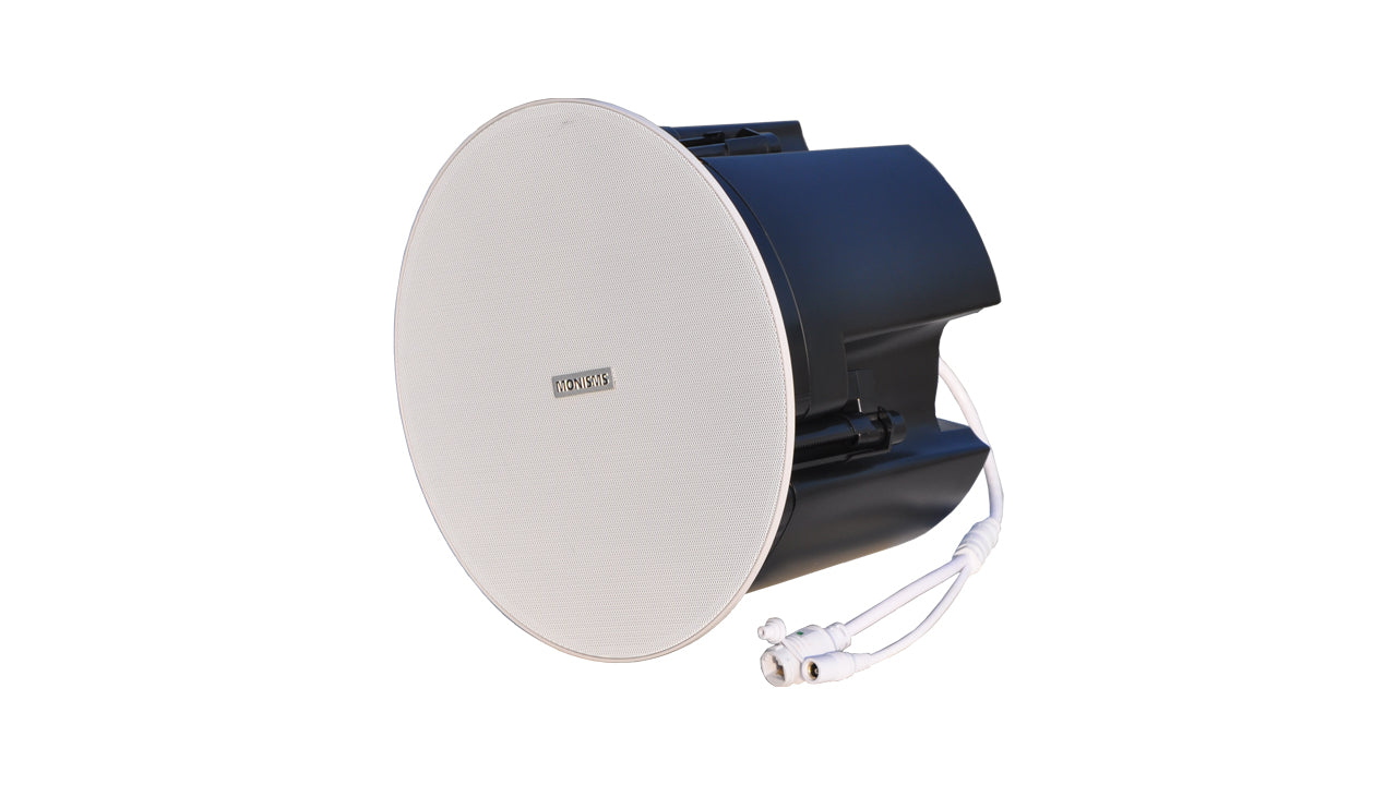 PoE Speaker | MNS-6AXXCS-1P | 30 watts | ceiling speaker
