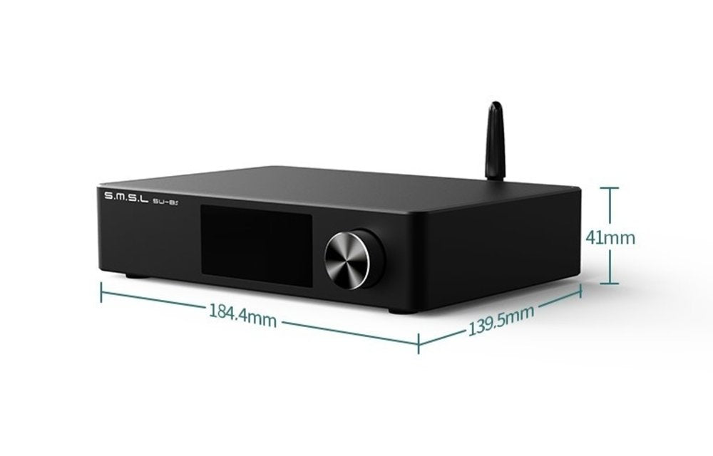 SMSL SU-9N DAC ES9038Pro USB XMOS Bluetooth 5.0 32bit-768kHz DSD512